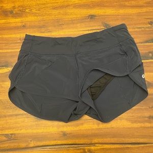 Dark blue lululemom speed short 2.5”